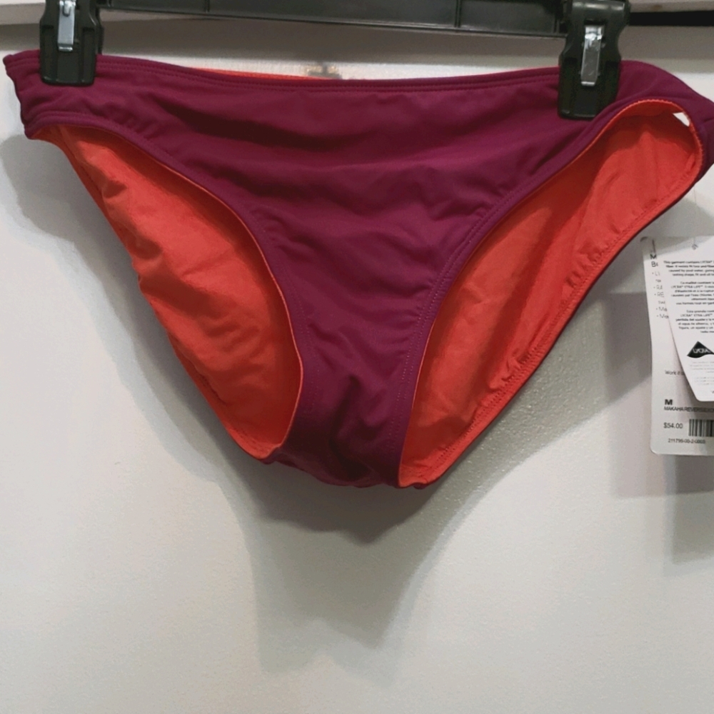 NWT Athleta reversible bikini bottom, Sz M